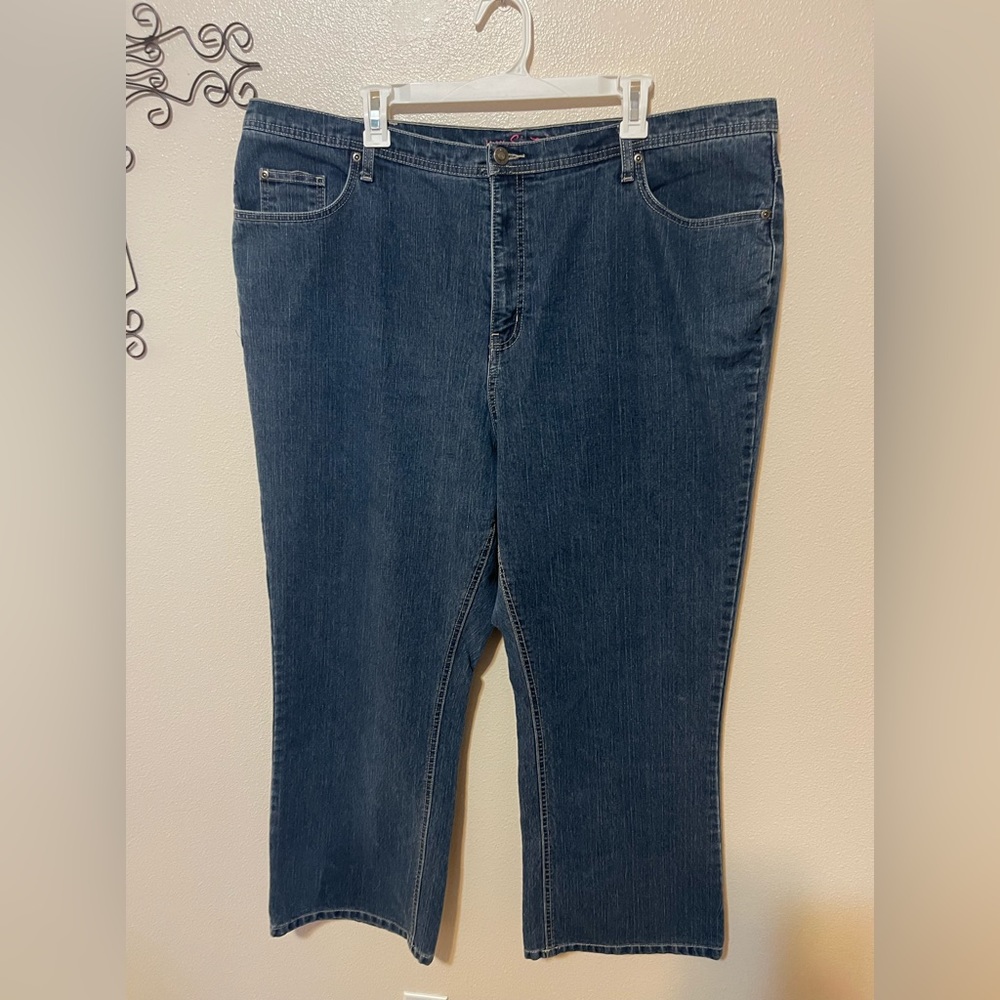 Size 24 Liz &Me Signature jeans with built in tummy control